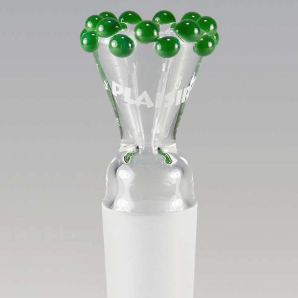 Plaisir Glass Bowl Double Crown colored 14.5