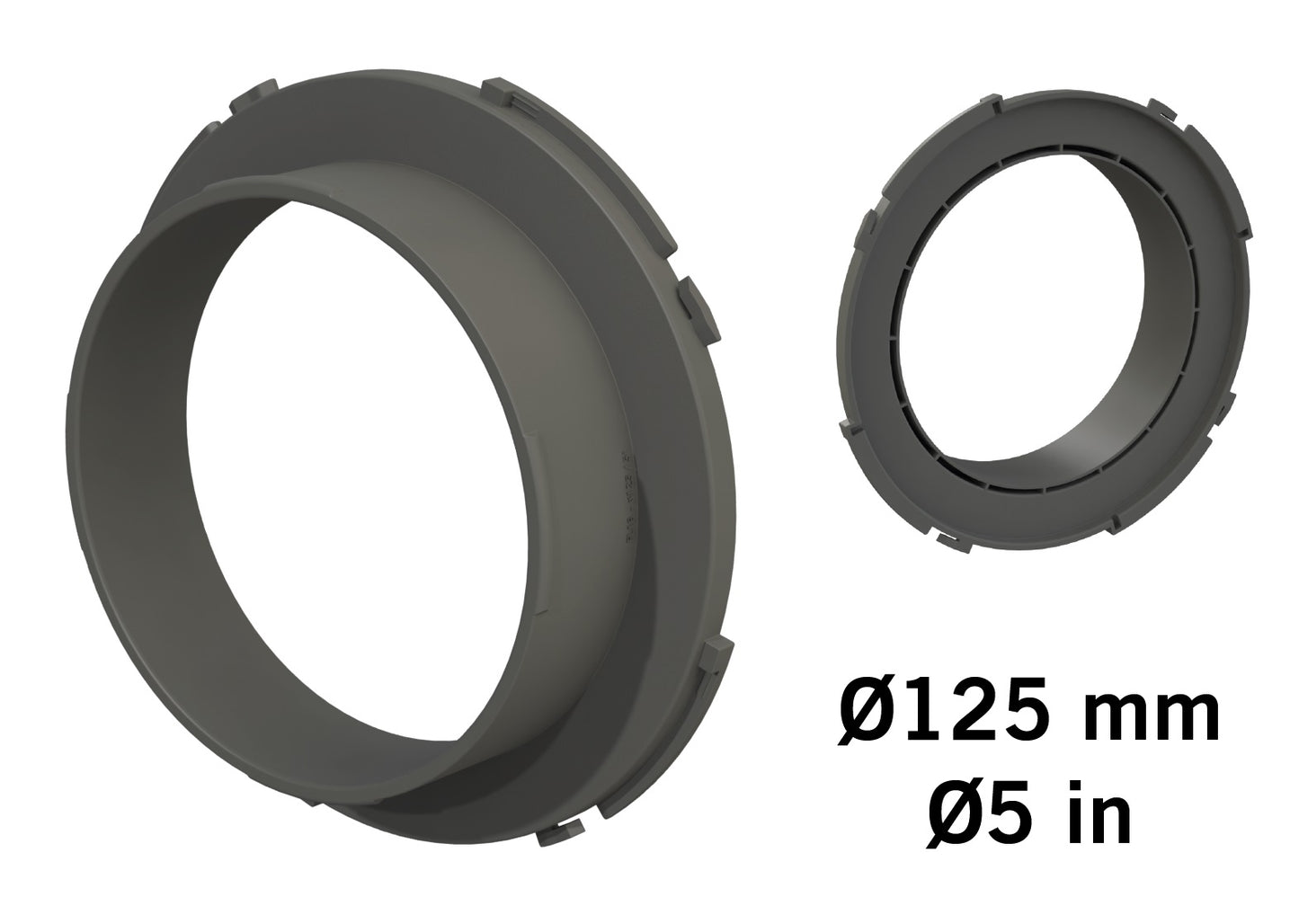 Secret Jardin ø 125 mm Pipe Extension Flange