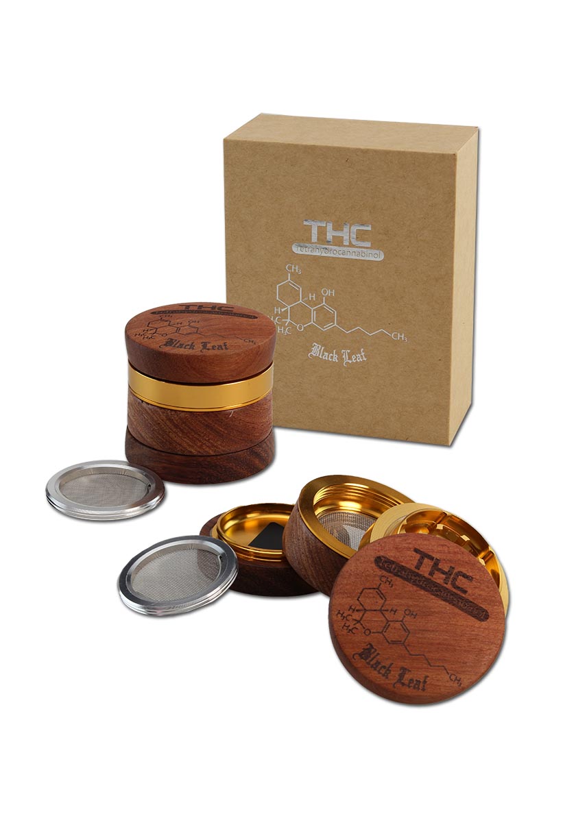 BL Grinder 60mm 4tlg Holz THC