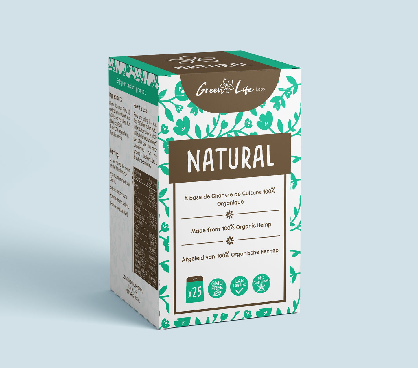 Green Life Labs Tea Natural