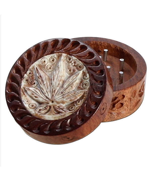 Grinder Rosewood matte white 33mm