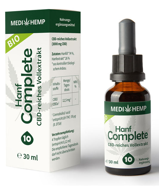 Medihemp Bio Hanf Complete 10% CBD