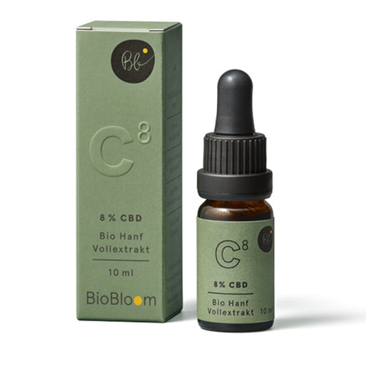 BioBloom Bio CBD Öl 8 %