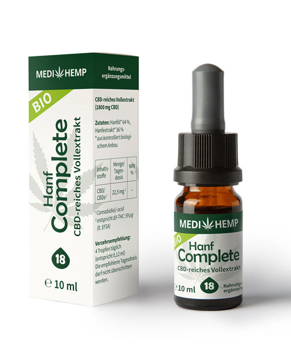 Medihemp Hemp Complete 18% 10ml