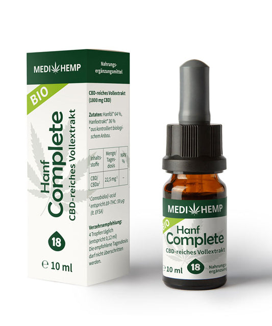 Medihemp Kender Complete 18% 10ml