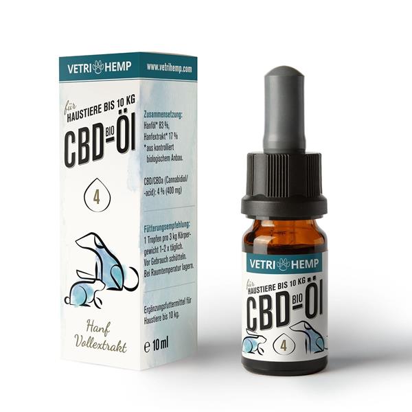 Vetrihemp Bio Hanf-Öl 4%, 10ml