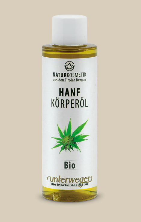 Naturkosmetik Hanf Körperöl Bio 150 ml