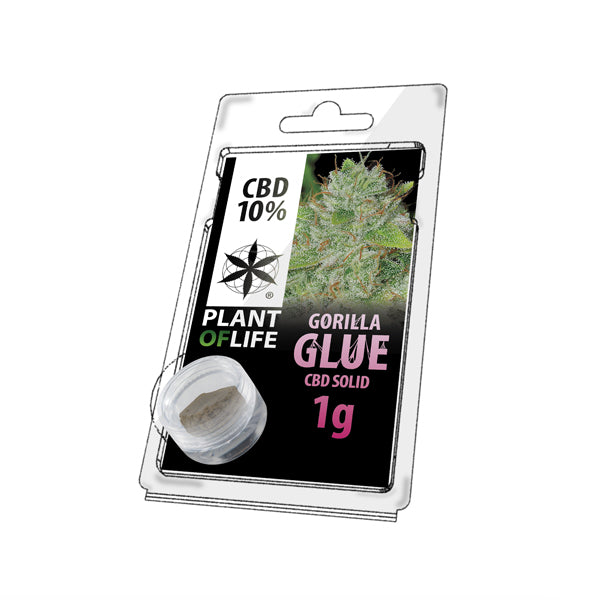 CBD Solid 10 % Gorilla Glue 1 g