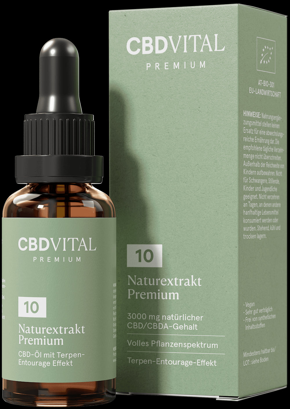 CBD VITAL Naturextrakt Premium Öl 10 %