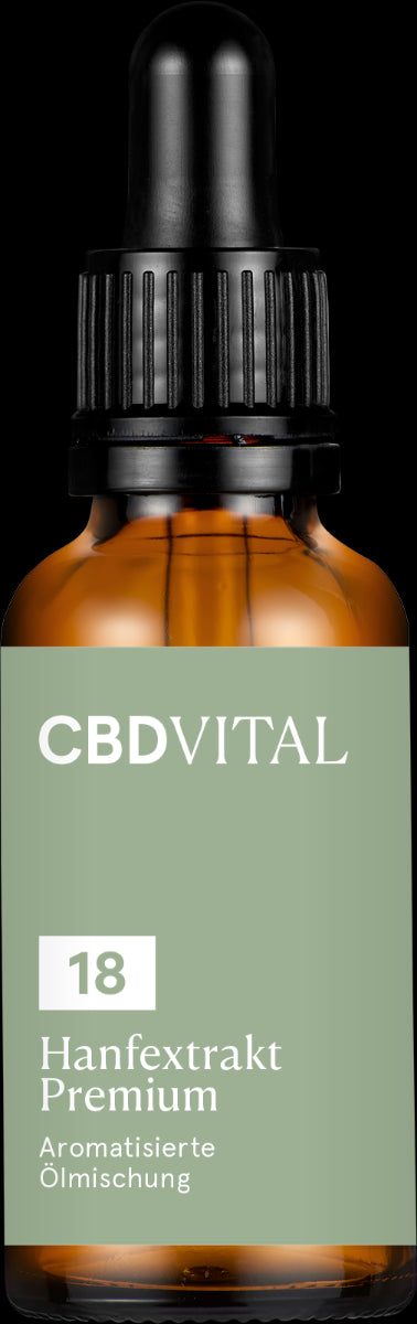 CBD VITAL Naturextrakt Premium Öl 18 %