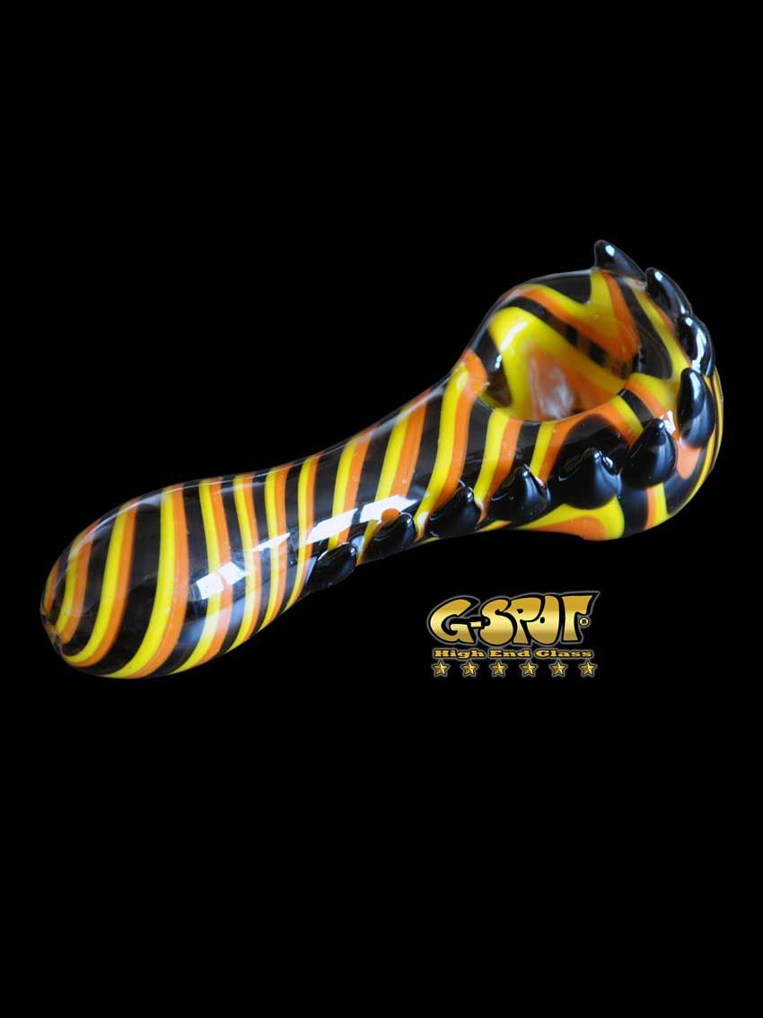 G-Spot üveg pipa Tiger