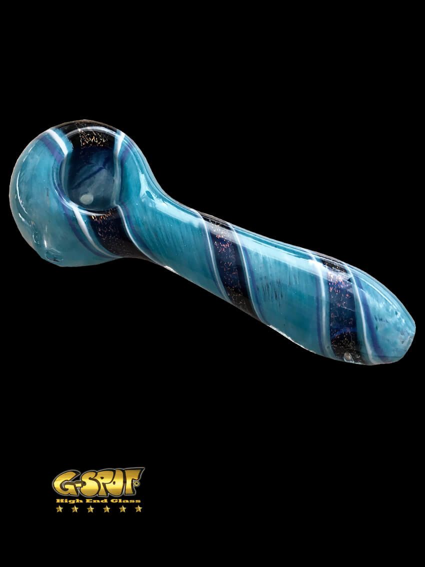 G-Spot Glaspfeife Blau