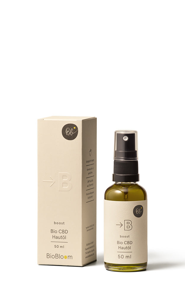 BioBloom Bio CBD Hautöl boost 50 ml