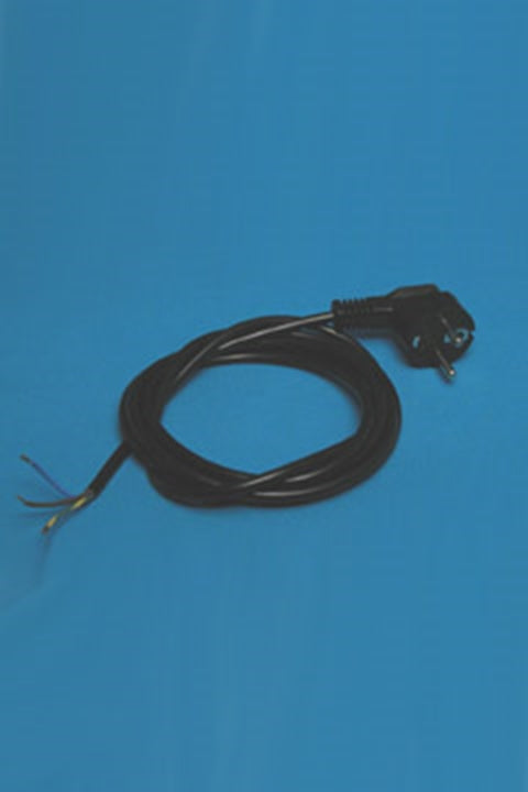 electricity cable+plug 3x1,5  1,5m