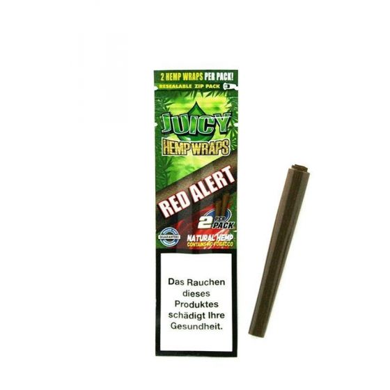 Juicy Hemp Wraps Red Alert, 2 darab