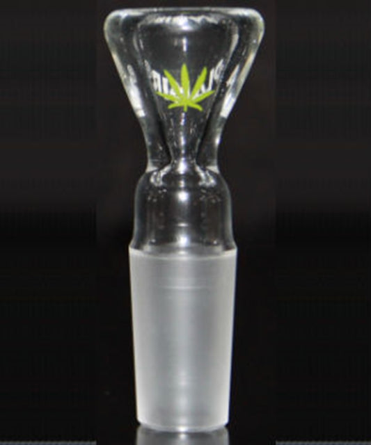 Glass Cup Plaisir Leaf 18.8