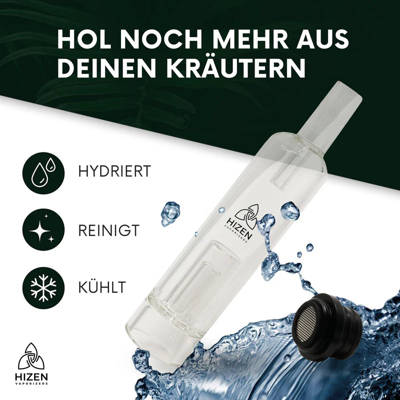 HiZen Bubbler Mundstück – Stilus Vaporizer Zubehör Infos